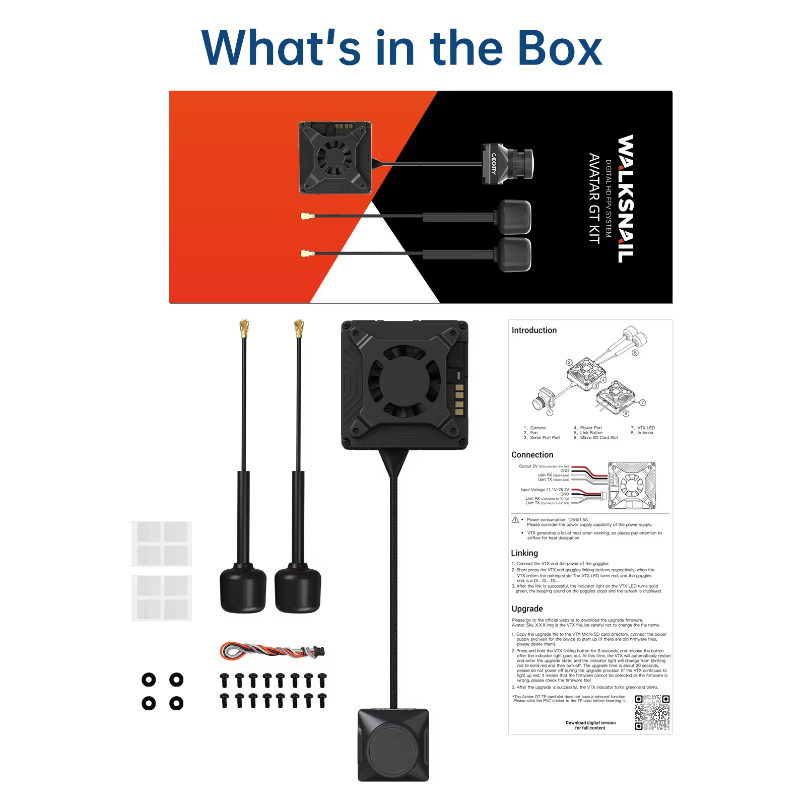 Caddx Walksnail Avatar GT Kit  - Fpv Drone Kit 评论和价格