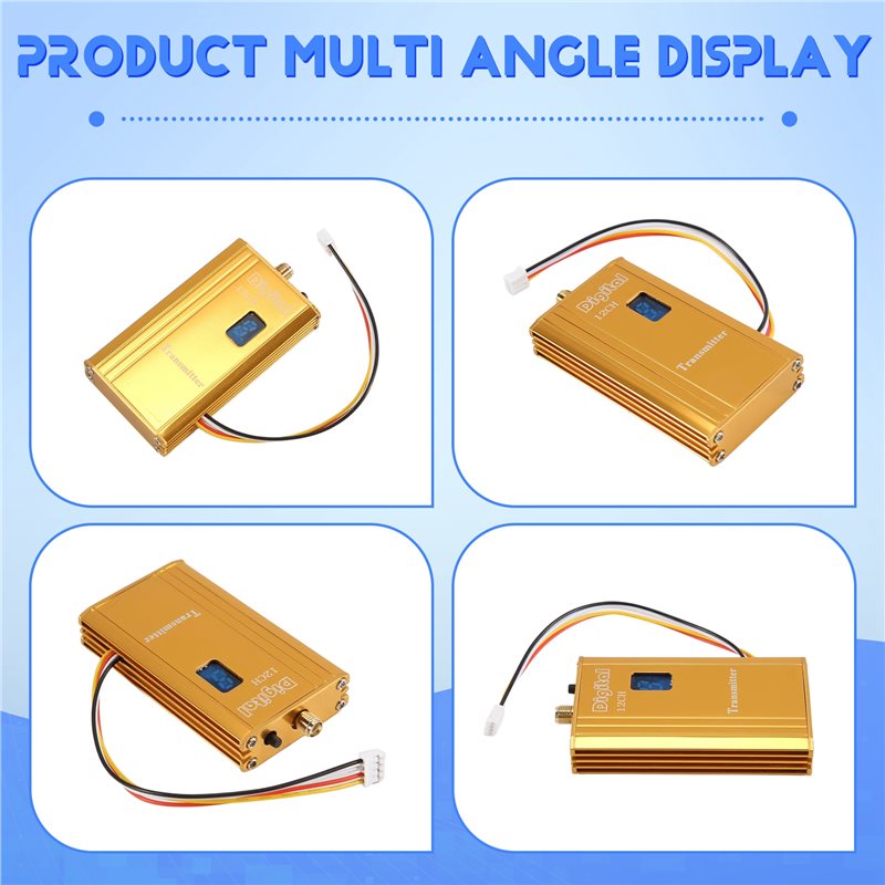 A48U 1.5G 1.5W FPV VTX 12CH 15 - Fpv Drone Transmitter 评论和价格